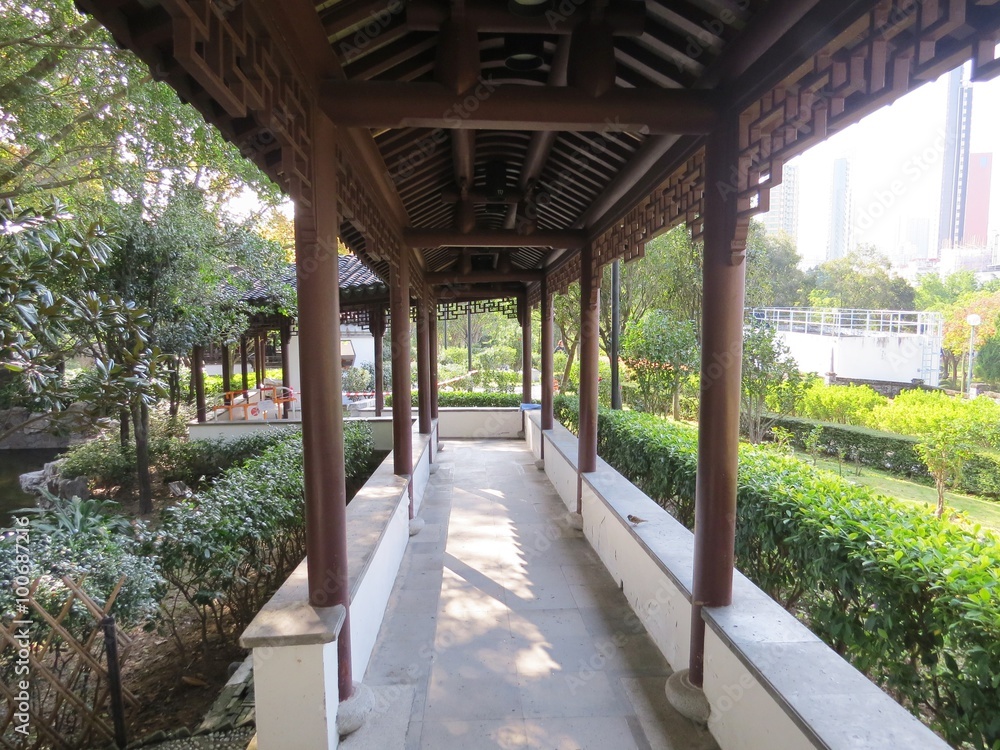 Kowloon Walled City Park Promenade