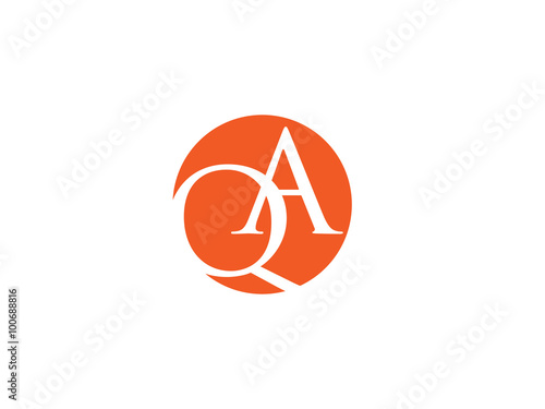 Double QA letter logo