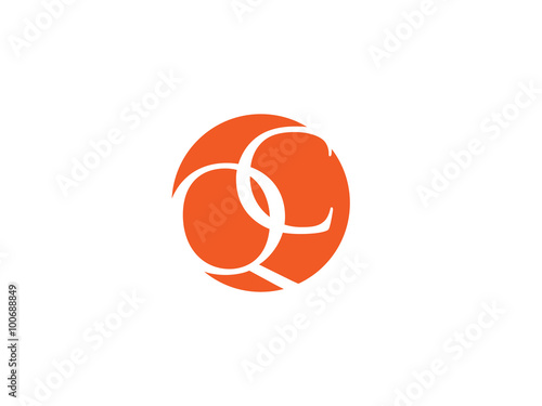 Double QC letter logo