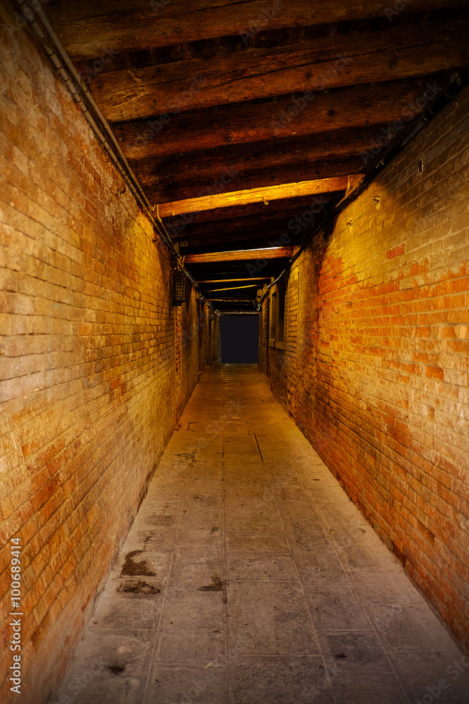Old Brick Walkway