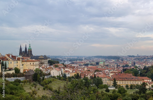view of Prague, Czech republic © borisb17