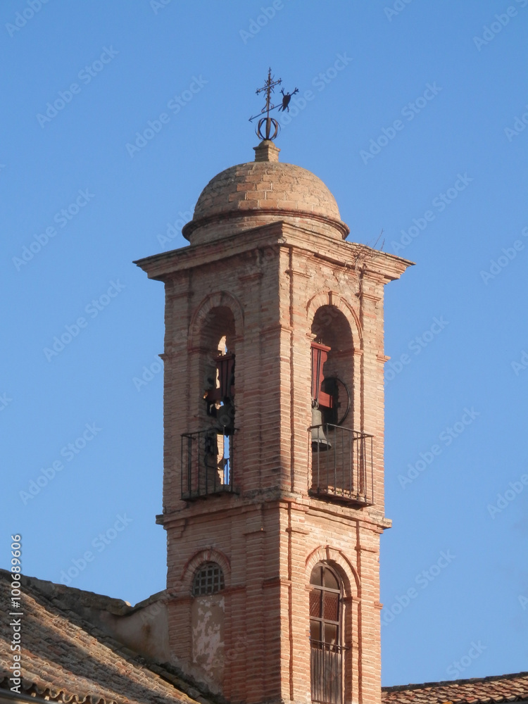 Belfry on Church in Antequera