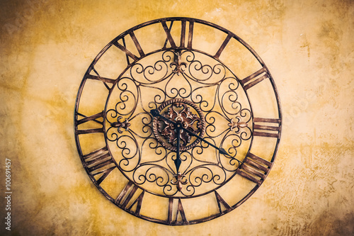 Old vintage clock
