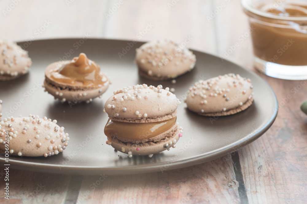 Dulce De Leche Macaron Dulce De Leche Macaron