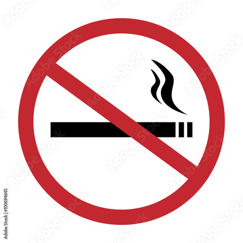 No smoking sign