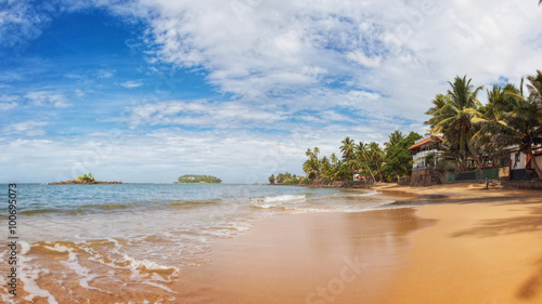 Beach at Beruwala, Sri Lanka