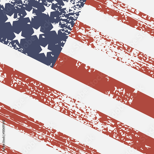 USA retro flag
