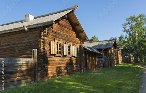 Traditional village of Siberia
