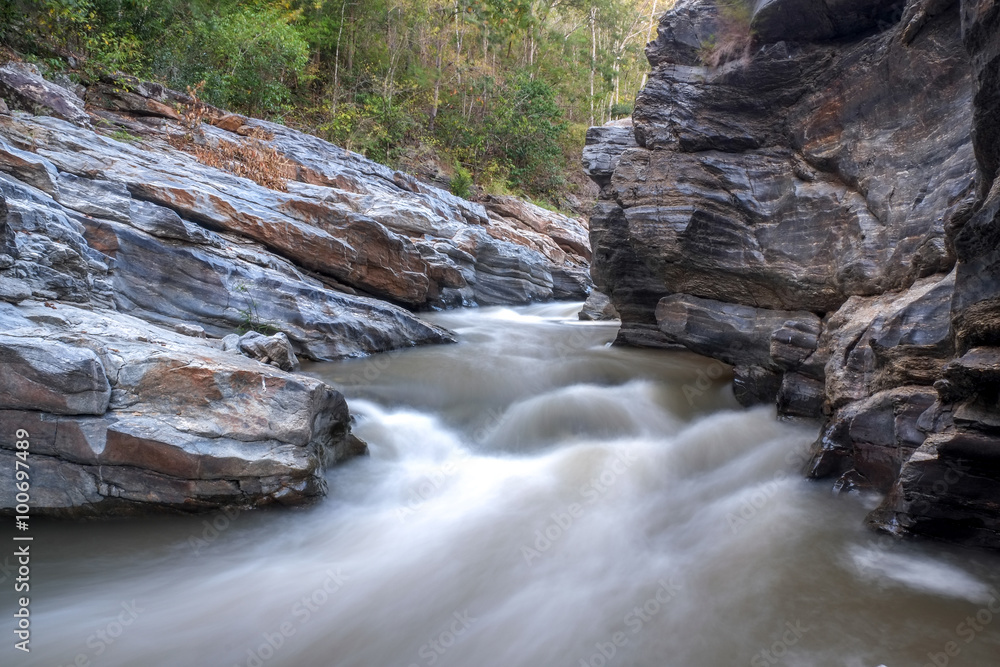creek flowing over the rocks creek flowing over the rocks