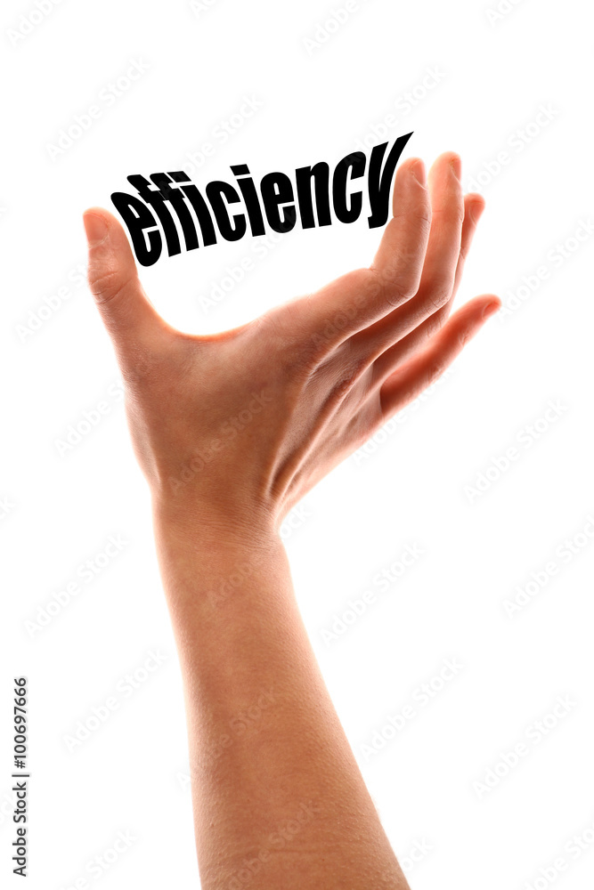Smaller efficiency concept Smaller efficiency concept