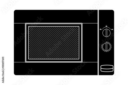 Microwave icon.