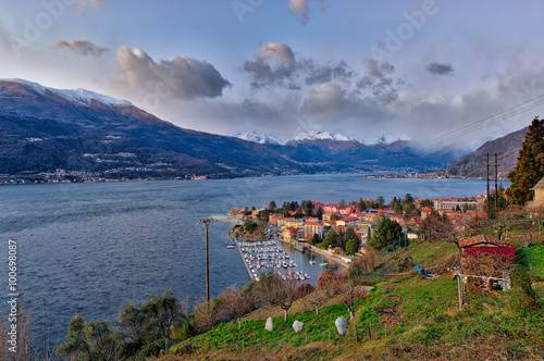 Bellano on Lake Como Italy photo