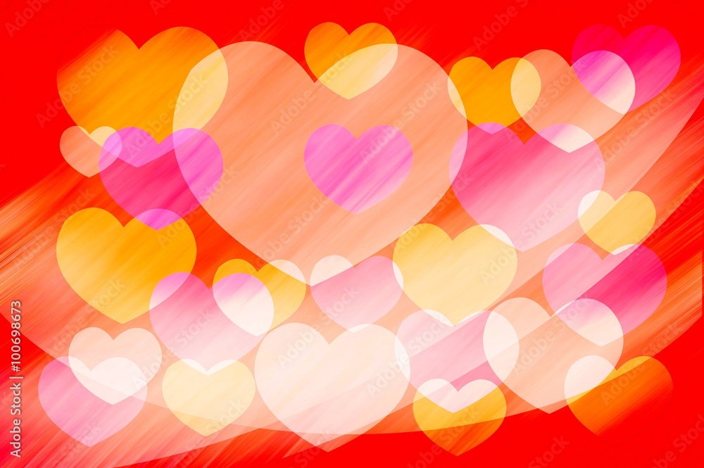 abstract heart Image background 