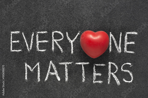 Photography everyone matters heart