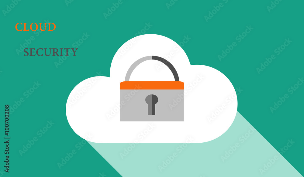 Cloud hosting concept Cloud hosting concept