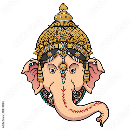 Lord Ganesha head 