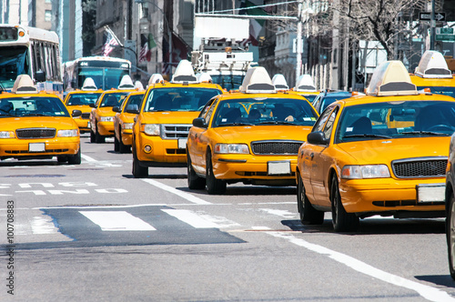 Żółta taksówka