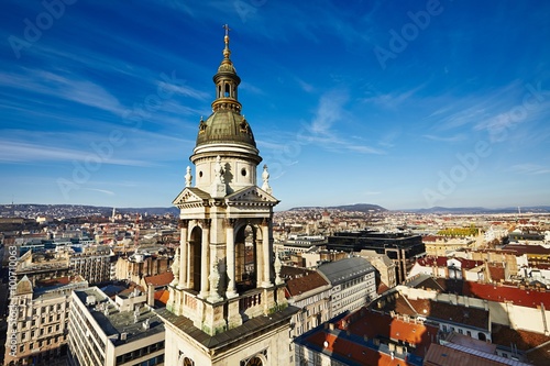 View from St. Stephen s Basilica  Budapest Hungary