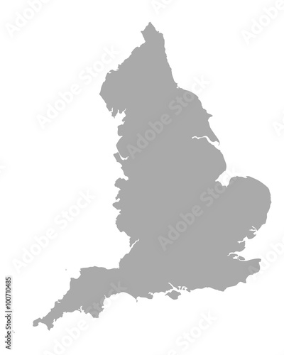 Karte von England