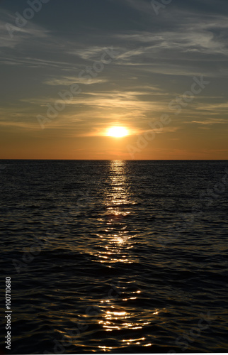 Sonnenuntergang am Meer