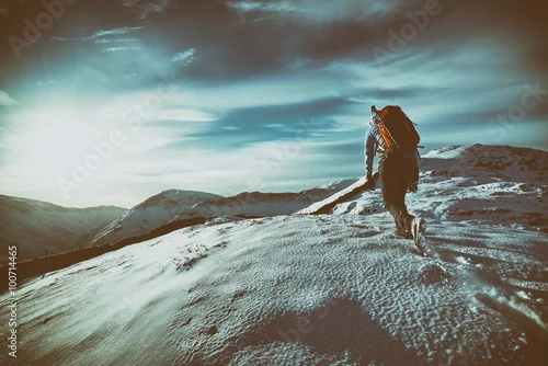 Obraz Mountain Walking