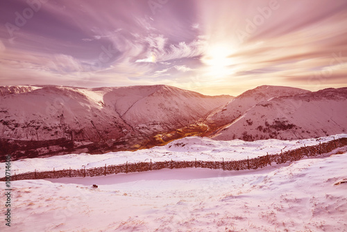 Mountains in Winter