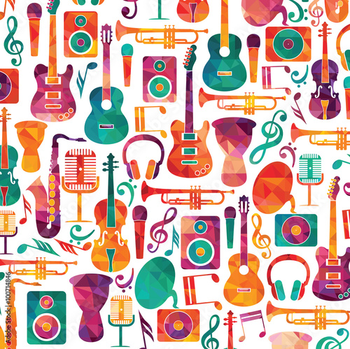 Music background. Vector illustration