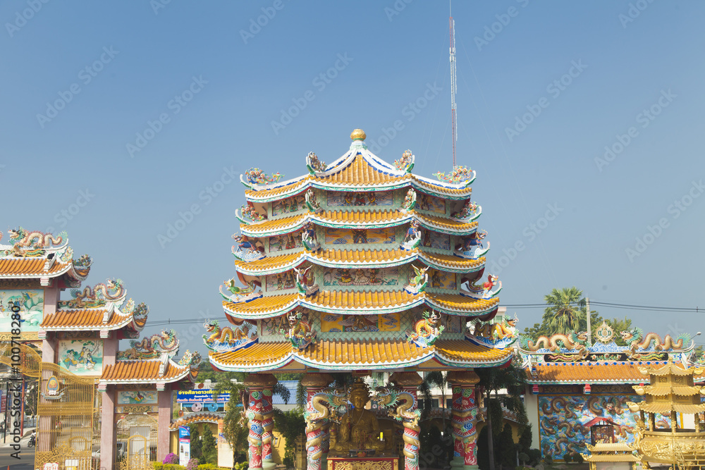 Obraz premium Old Buddhist temple