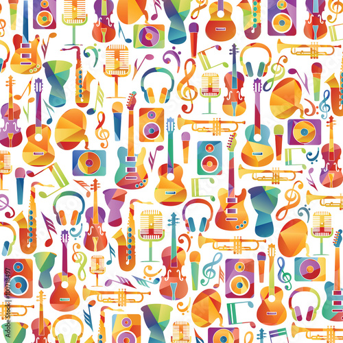 Music background. Vector illustration