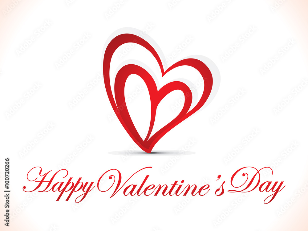abstract artistic valentine heart background abstract artistic valentine heart background