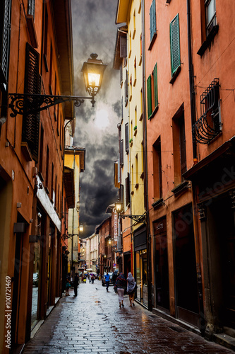 Fotografie General view of the downtown streets