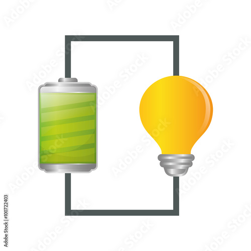 Battery icons graphic