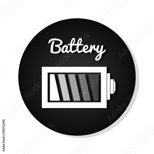 Battery icons graphic
