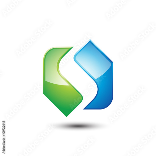 Glossy S Logo Free Download Glossy S Logo - GFXLoad
