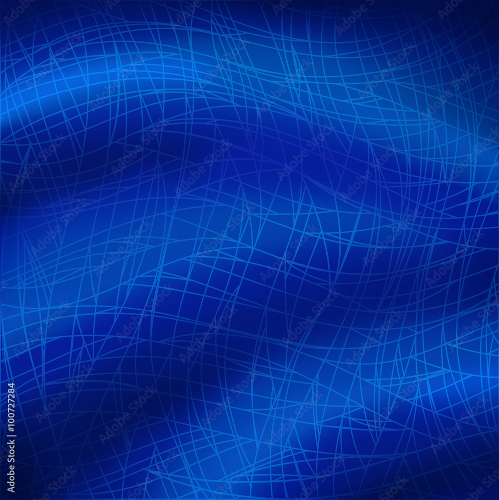 Lines shiny blue mosaic Lines shiny blue mosaic