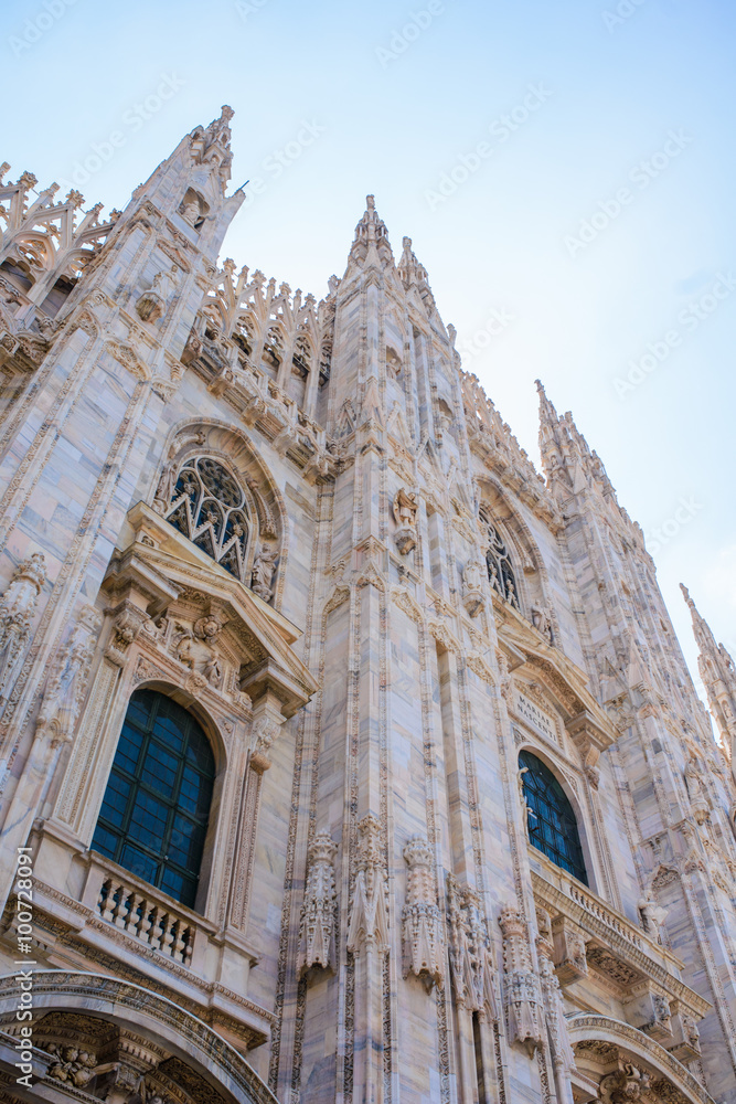 Dome cathedral in Milan