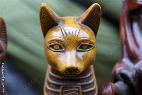 Statue of the Egyptian god cat.