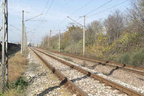 train railing