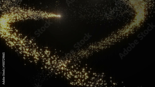 流れ星の螺旋