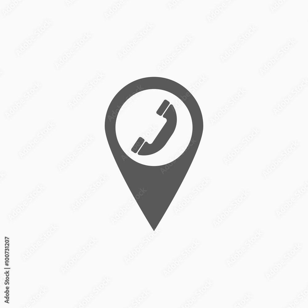 telephone pin icon telephone pin icon