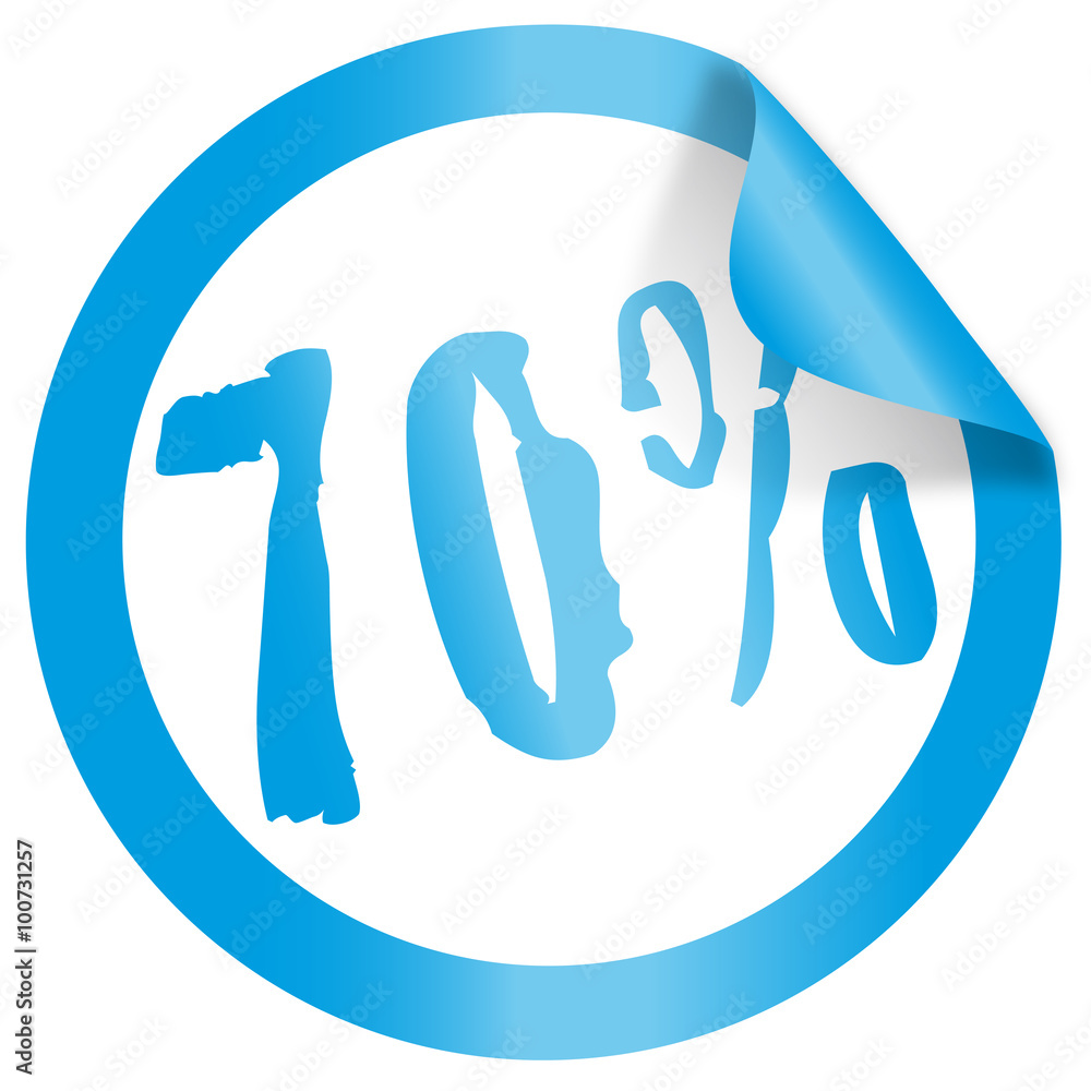 Obraz premium 70% Button