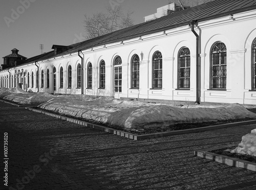 Fototapeta Naklejka Na Ścianę i Meble -  Historic buildings of  Yekaterinburg Mint and mechanical factory