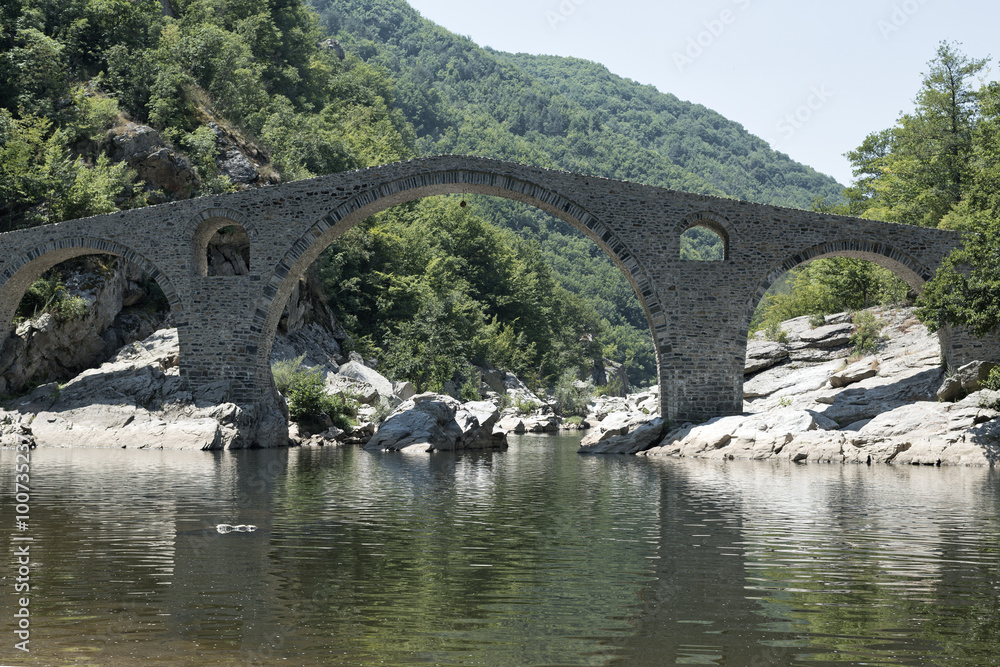 Devil's Bridge near Ardino town, BULGARIA Devil's Bridge near Ardino town, BULGARIA