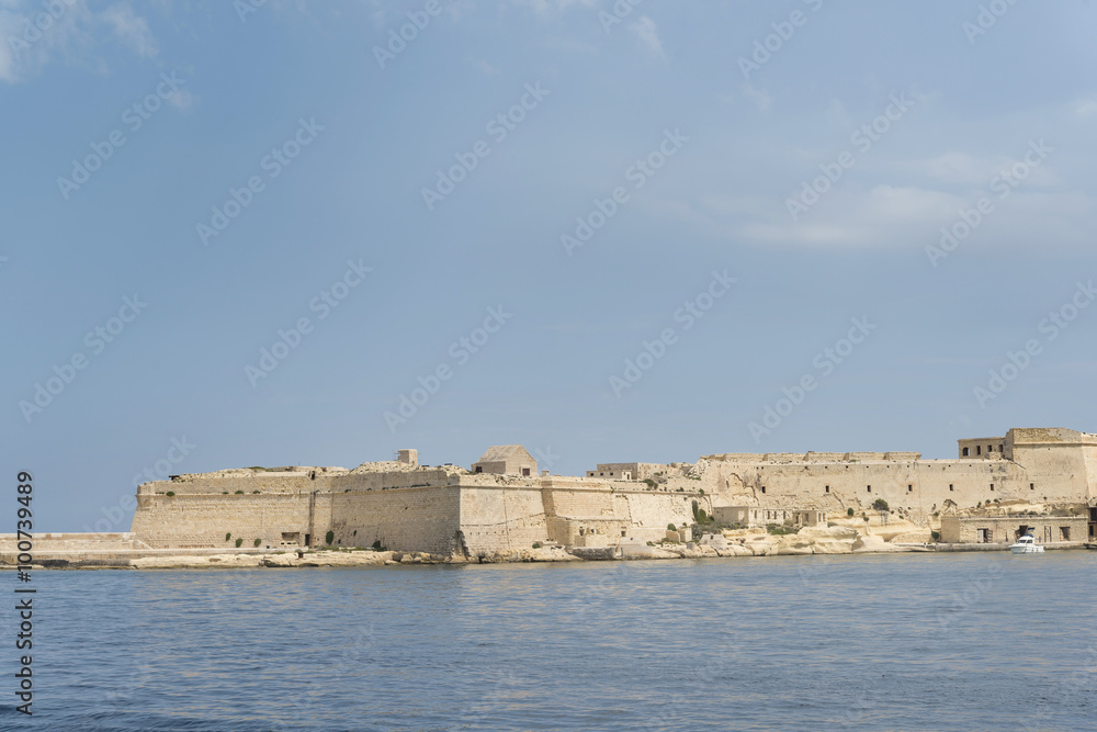 medieval castle in Valletta, Malta