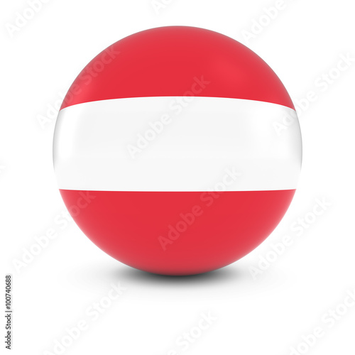 Austrian Flag Ball - Flag of Austria on Isolated Sphere Free Download Austrian Flag Ball - Flag of Austria on Isolated Sphere - GFXLoad