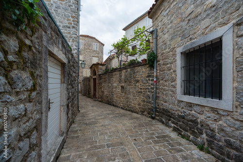 The Street in the Old town of Budva. Montenegro. © Roman Vukolov