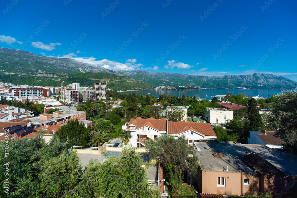 The Budva cityscape. Montenegro.