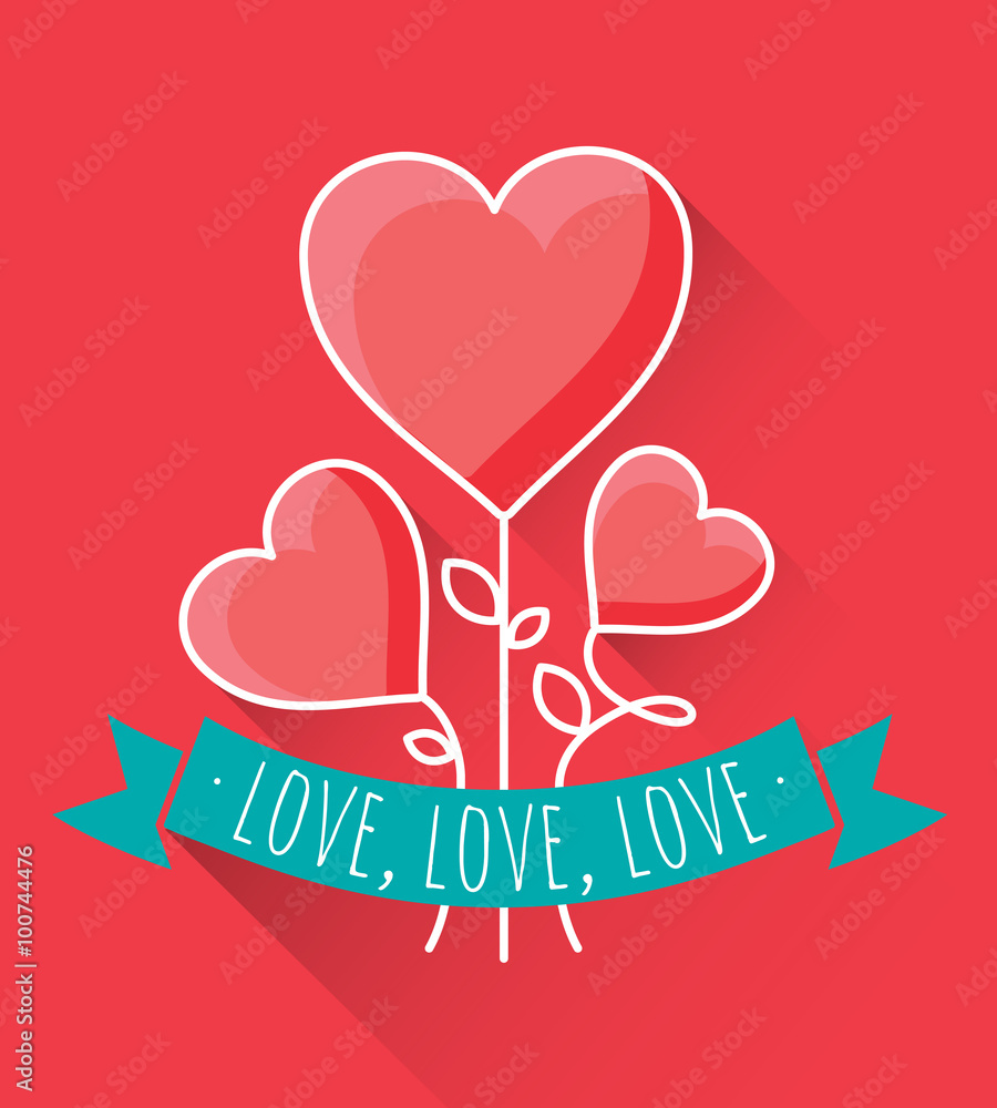 Saint Valentin Mariage Feter Aimer Amour Love Stock Vektorgrafik Adobe Stock