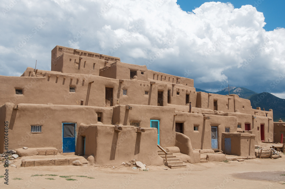 Historic Taos Pueblo Village 