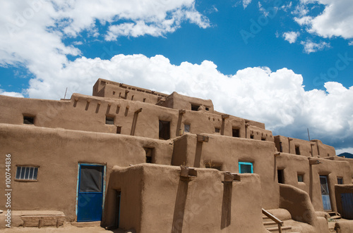 Historic Taos Pueblo Village  photo